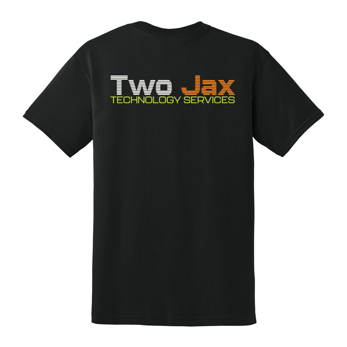 Standard Tee in Black, back view